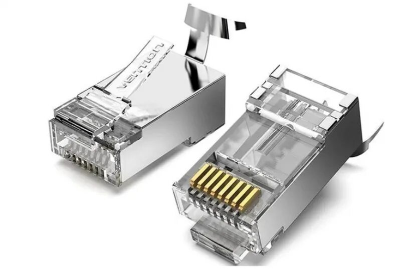 Экранированный разъем rj 45 под витую пару