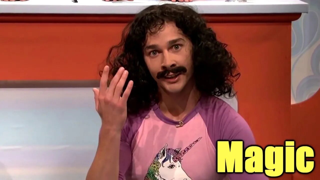 Magic me. Шайа лабаф магия. magic лабаф. магия мем шайа лабаф. шайа лабаф мем magic.