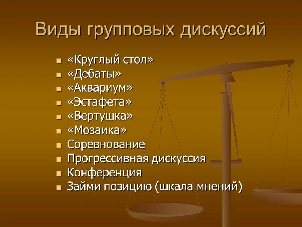 Виды групповых дискуссий. Типы дискуссий. Виды дискуссий в педагогике. Разновидности дискуссии.