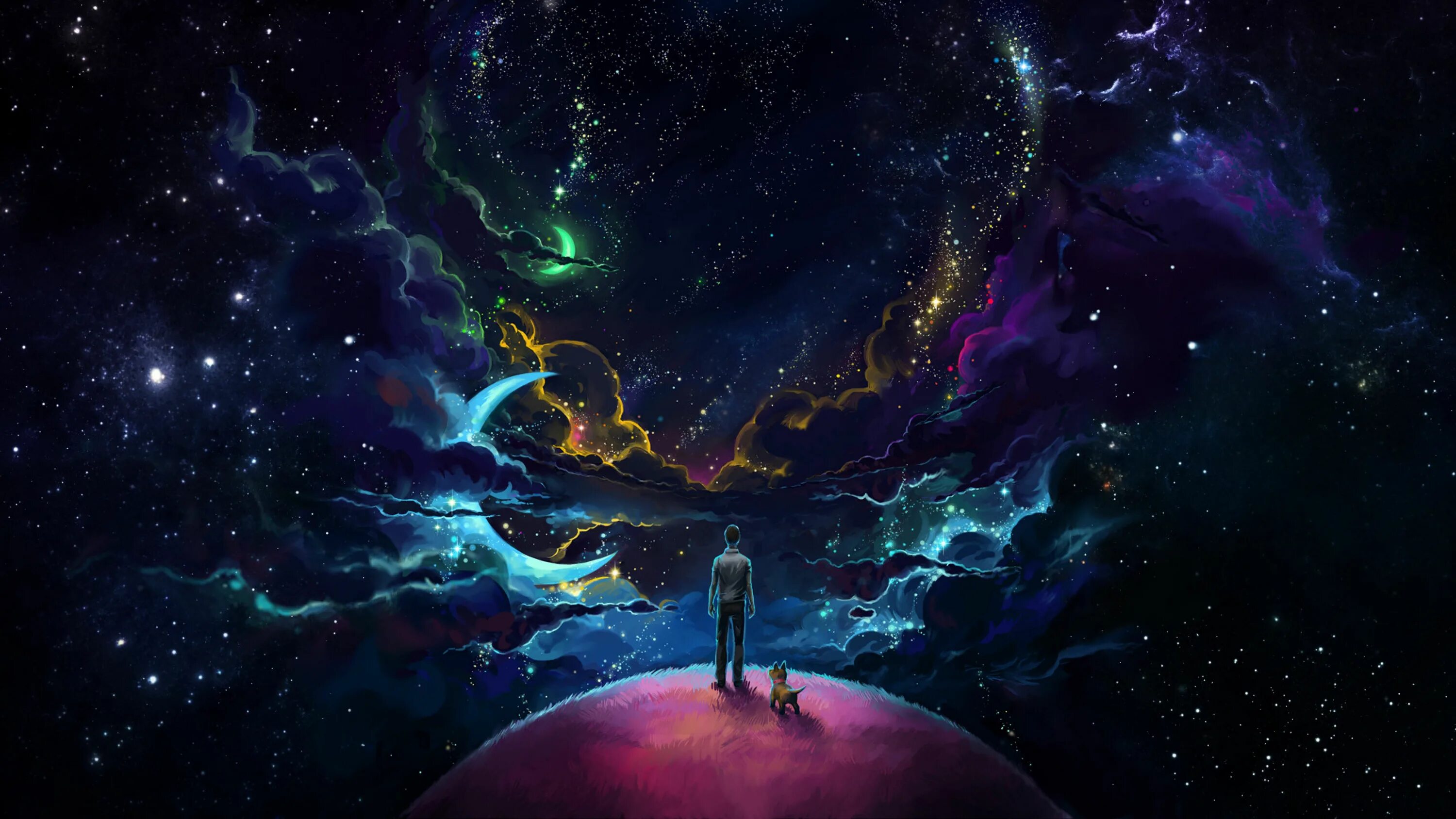 Beyond the future with space time magic
