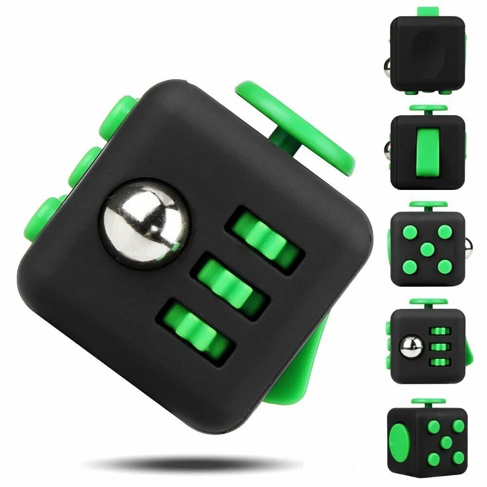 Xiaomi fidget cube. Кубик антистресс Fidget Cube. Фиджет куб черно зеленый. Кубик-антистресс Fidget Cube серый с красным. Антистресс игрушки Fidget Cube черный.