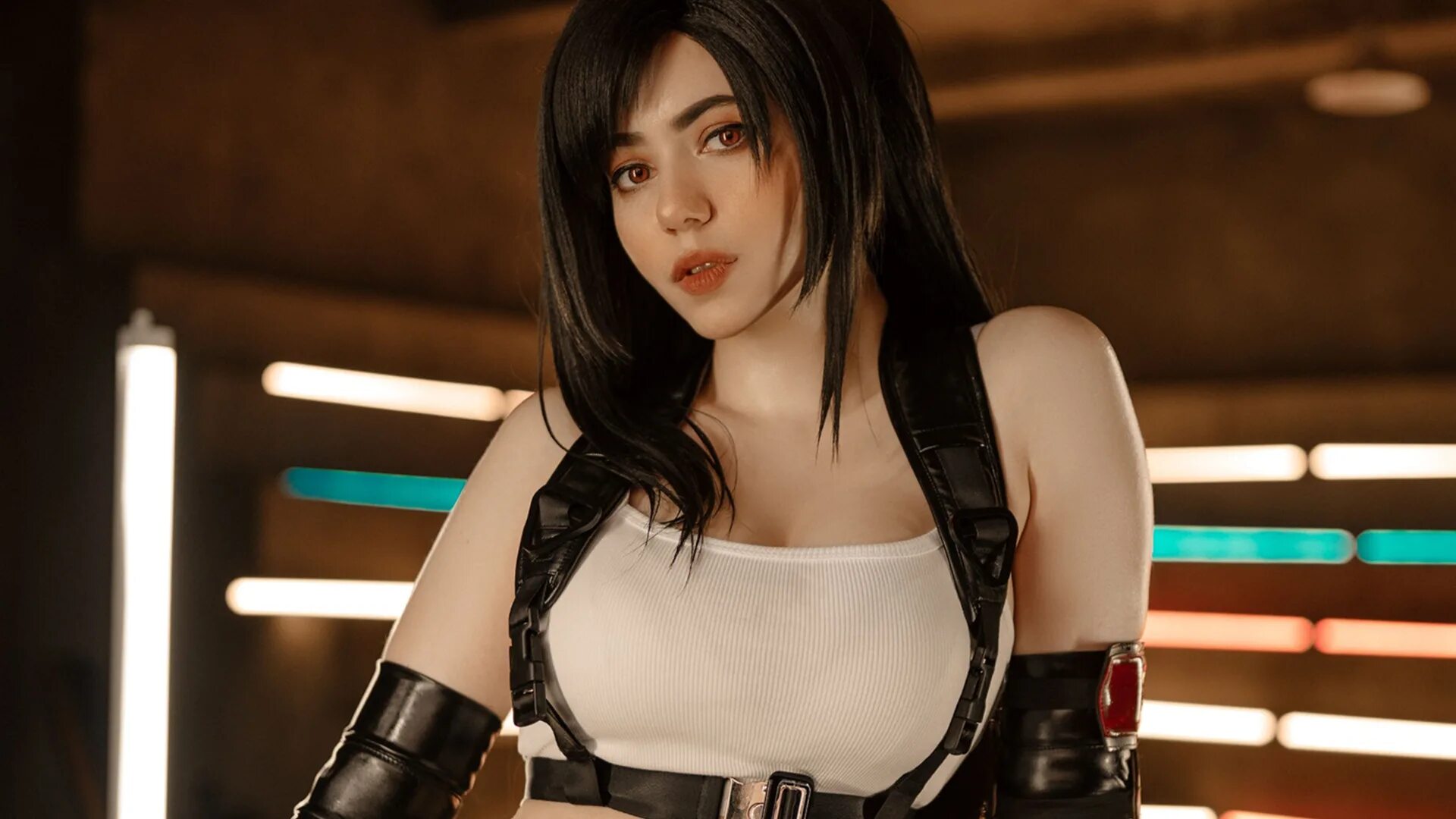 Tifa cosplay. Тифа Локхарт. Косплей Тифы Локхарт из Final Fantasy 7. Alina Becker тифа Локхарт.