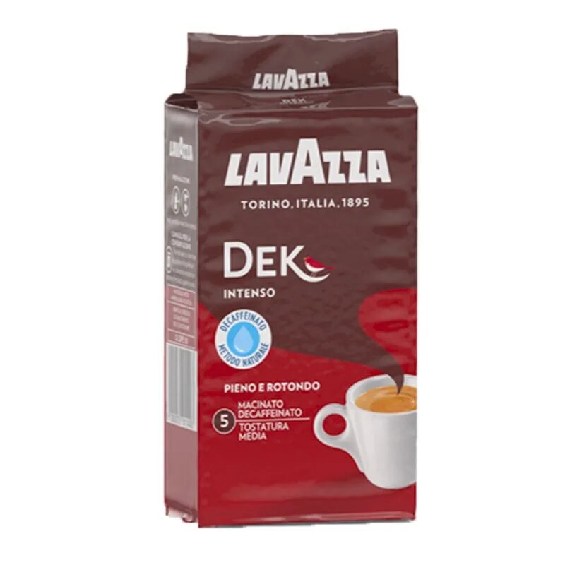 Кофе молотый intenso. Кофе лавацца молотый без кофеина 250г. lavazza decaffeinato кофе молотый. кофе лавацца dek. кофе молотый lavazza dek intenso без кофеина 250 г вакуумная упаковка.