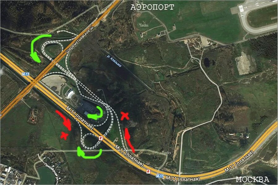 Платка до шереметьево. Развязка м11 в Шереметьево. Съезд на м11 в СПБ. Шереметьево 2 съезд с м11. Заезд на м11 Шушары.