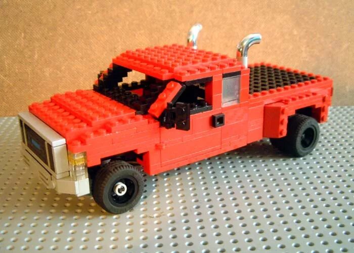 Lego Custom Black Pick Up Truck City Town Toys & Hobbies, Building Toys, LEGO eB