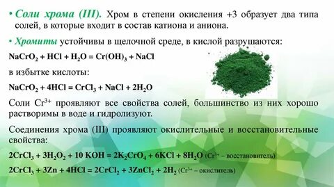 Хромит натрия