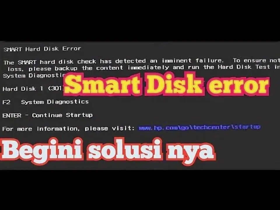 Master disk error. Error smart devices.