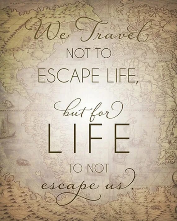 Life is not easy. Escape in Life. Life not to long.