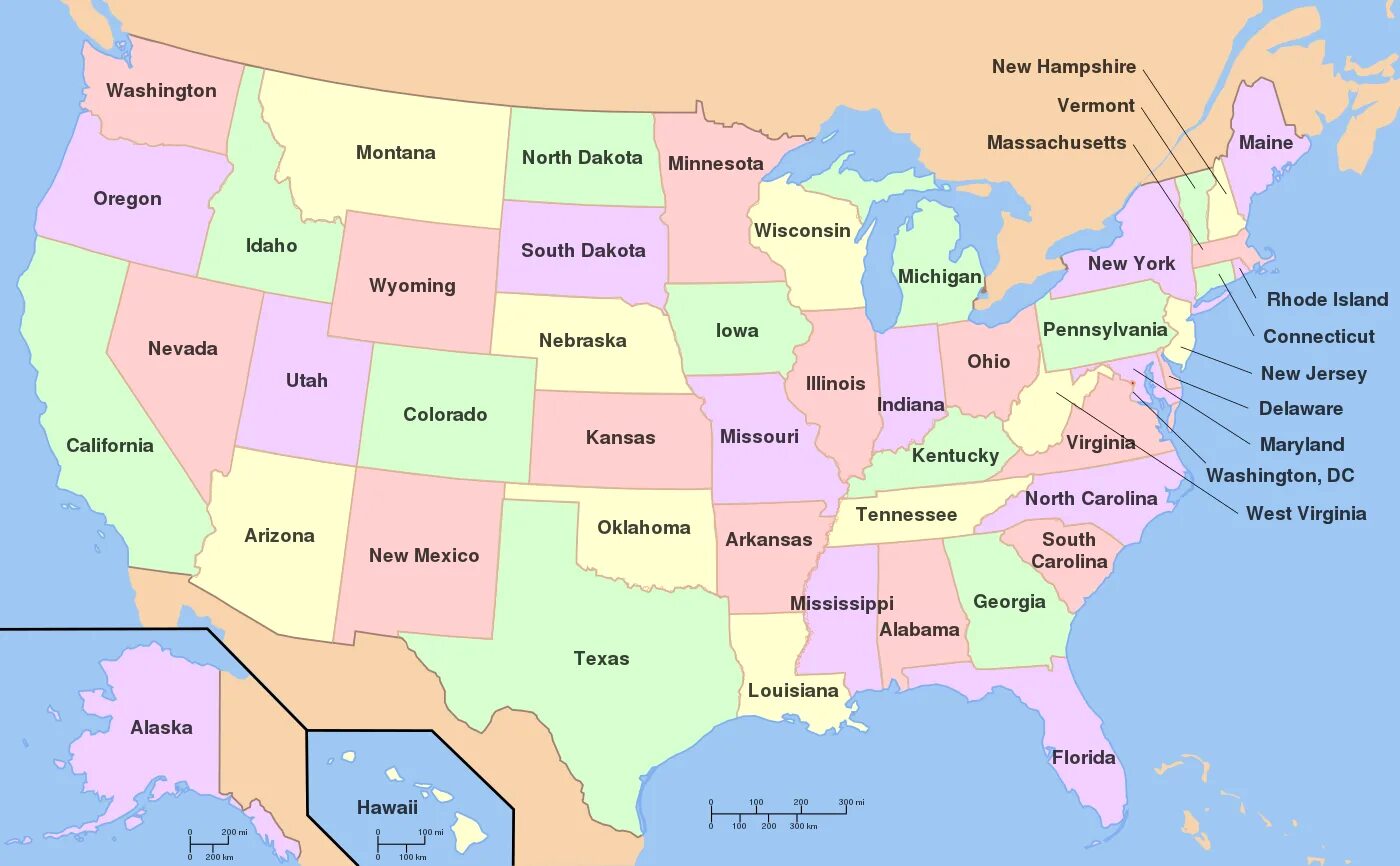 The united states of america. Карта административного деления СГА. Административное деление Штатов США. Кремниевая Долина на карте США. Штат Северная Каролина на карте США.