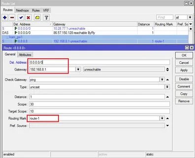 Mikrotik перенаправление портов