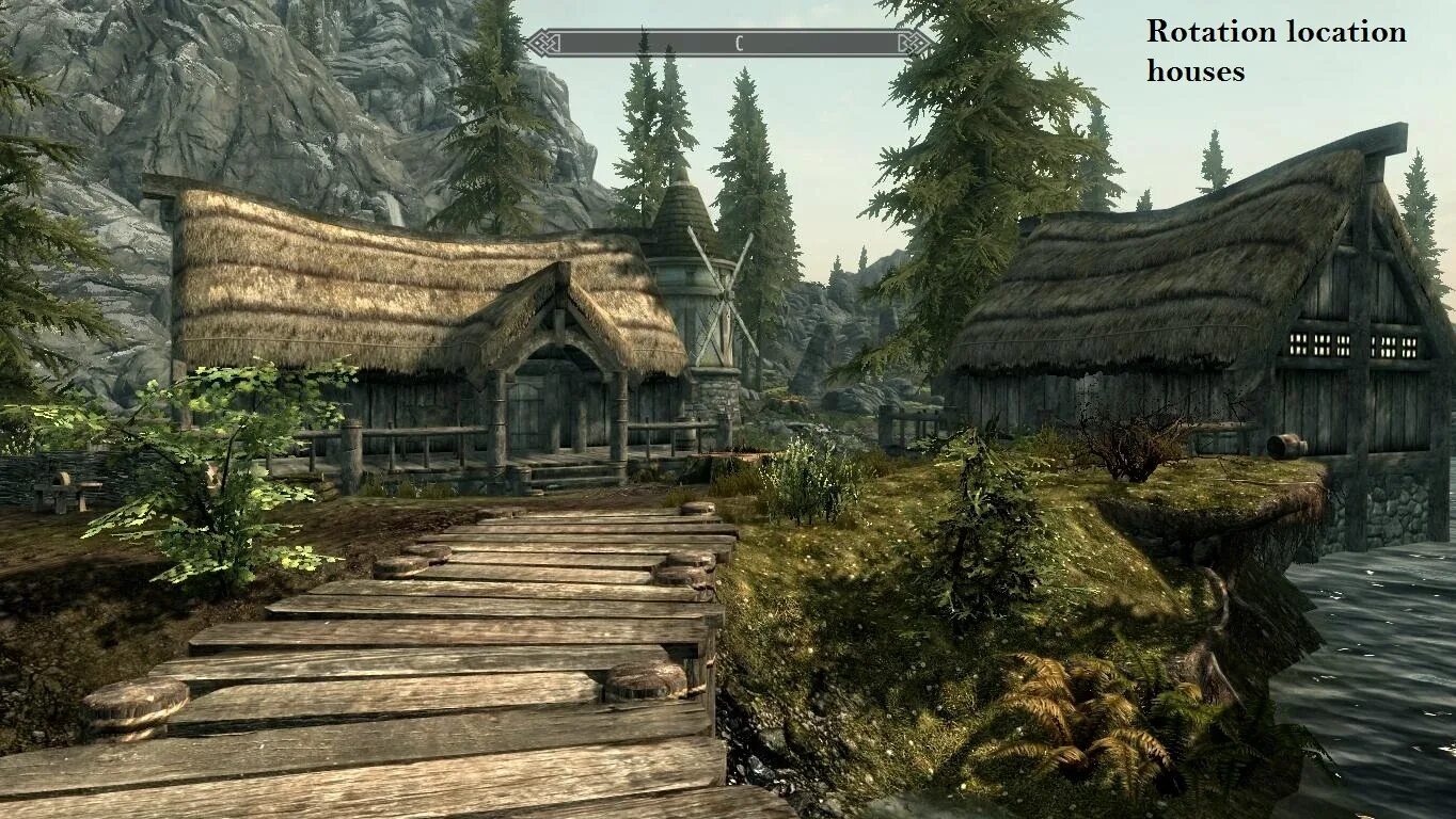 Skyrim Ривервуд. New Riverwood скайрим. Кузница Ривервуда. Ривервуд на карте Скайрима.