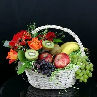 Красивая фруктовая корзина
