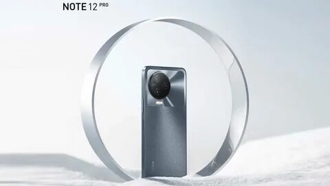 Note 12 pro камера
