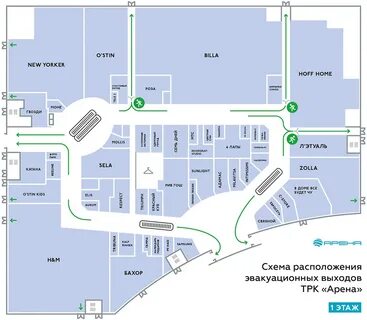 Тц арена карта