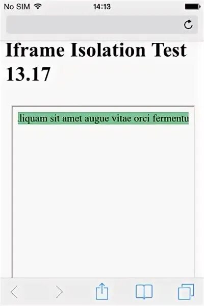 Iframe border 0. Как разрешить iframe в сафари.