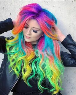 Colorful hair