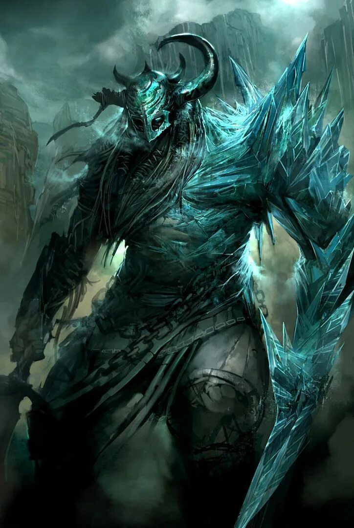 Ледяной демон. Камаль акавир. ледяные демоны камаль. камаль the elder scrolls. камаль tes art.