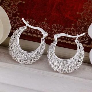Ажурные серьги