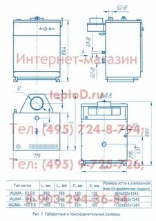 Котлы ишма технические характеристики