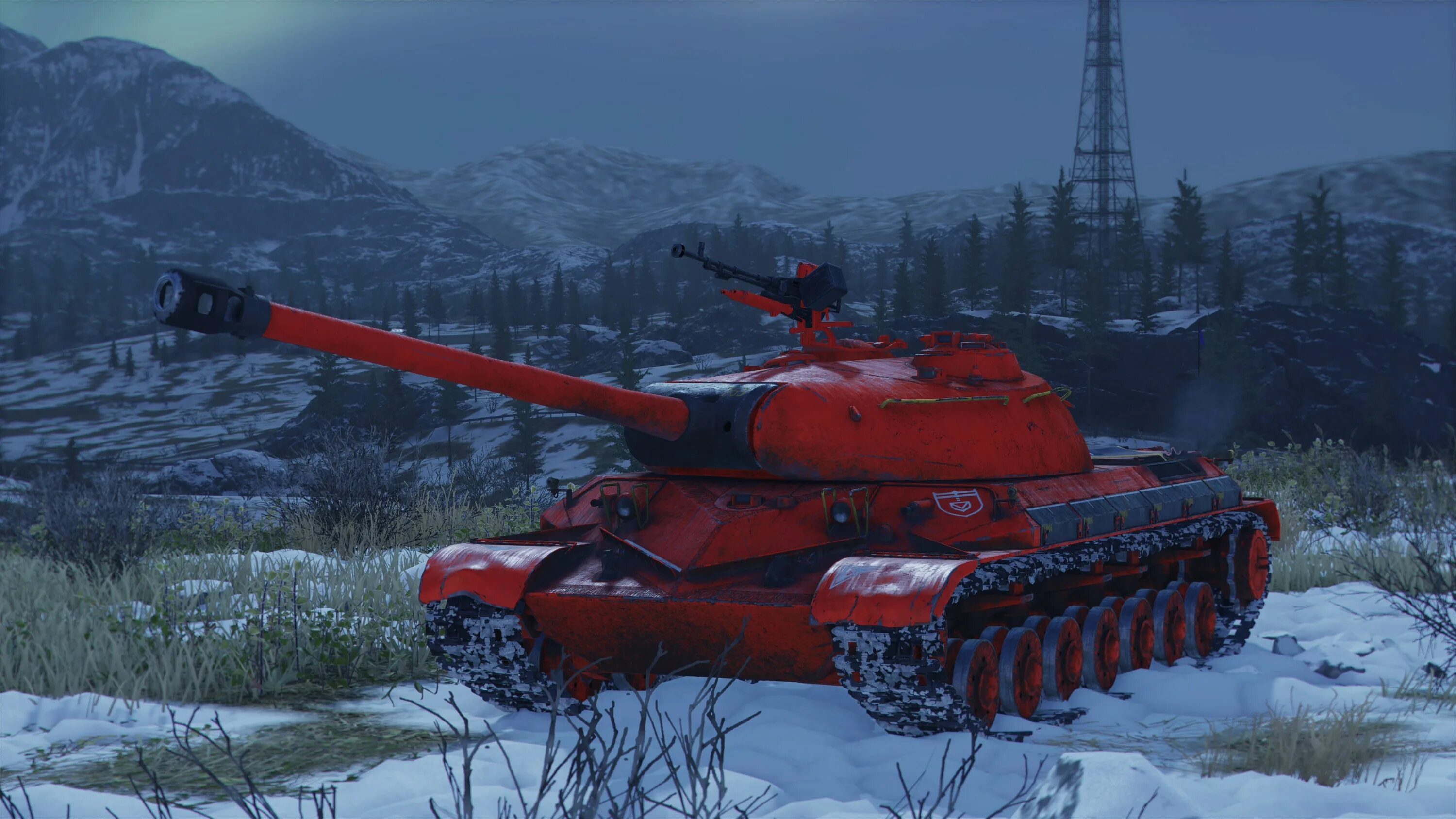 World of tanks красный