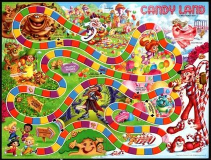 Поле для игры бродилки