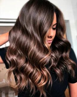 окрашивание волос для брюнеток 2024