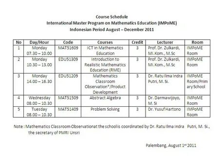 Schedule arbitr