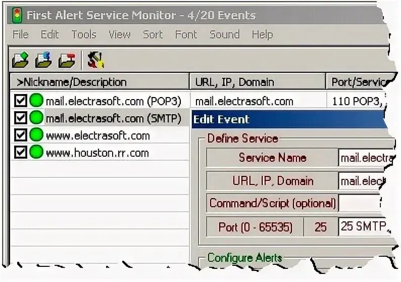 Alert service. Adobe genius service alert.