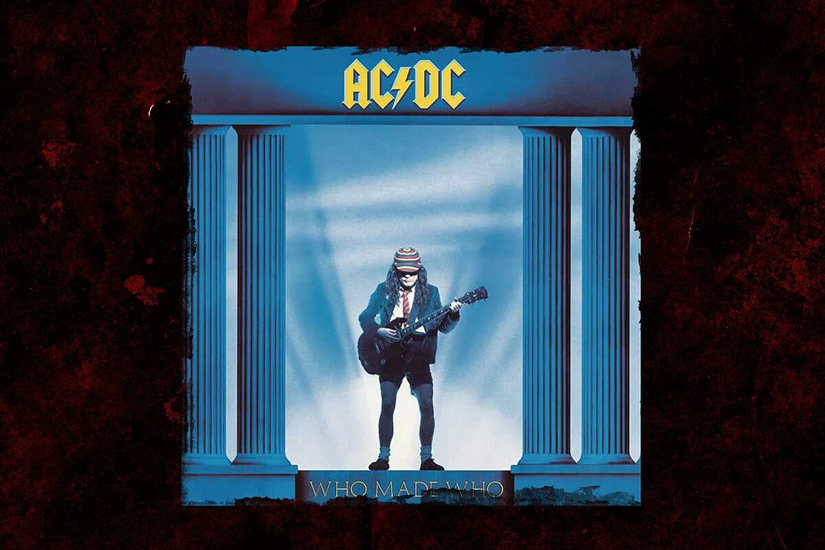 AC DC who made who 1986. Обложка AC/DC who made who. AC DC обложки альбомов. AC/DC обложка CD.