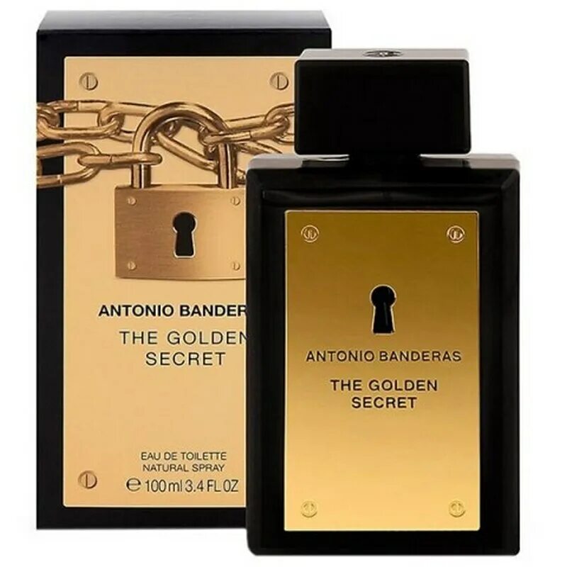 Бандерас секрет мужские. Antonio Banderas духи the Secret 100ml. Banderas Golden Secret man 50 мл. Антонио Бандерас Голден Сикрет духи мужские. Антония Бандерас Голден секрет.