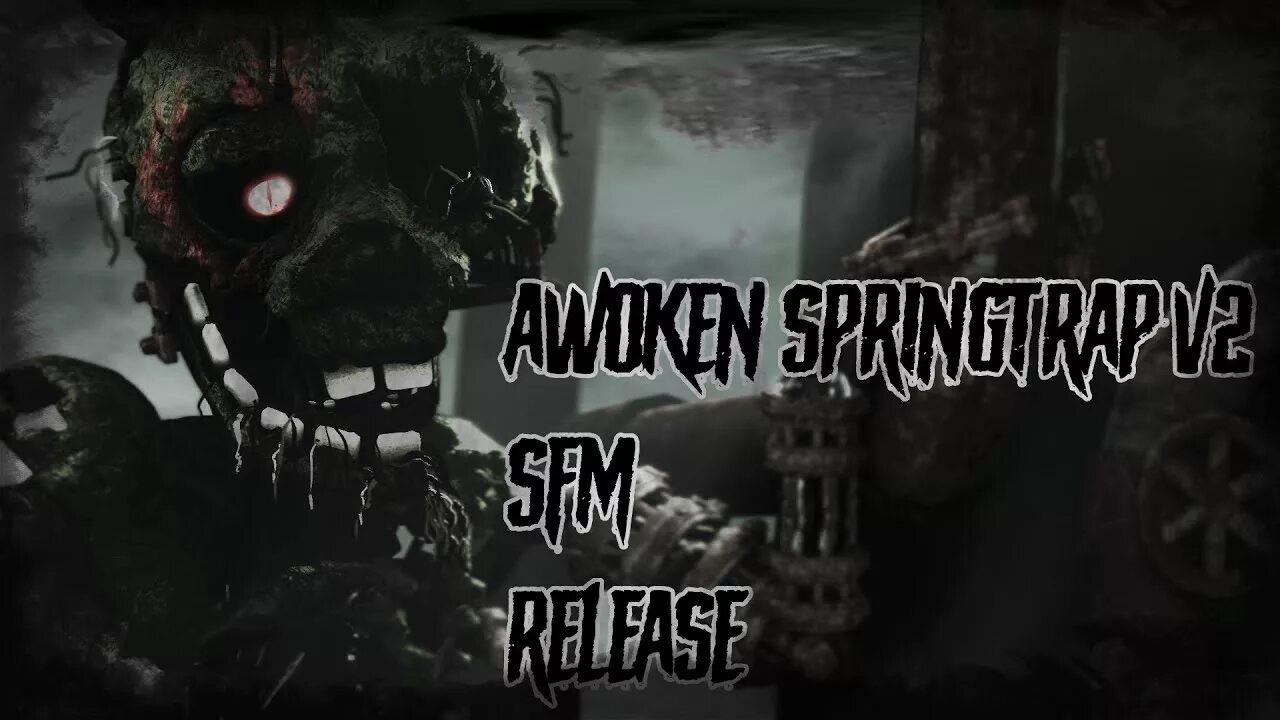 Little horror story. Awoken Springtrap v2 by Sonar. Our little Horror story. Реакция на спрингтрапа Horror story.