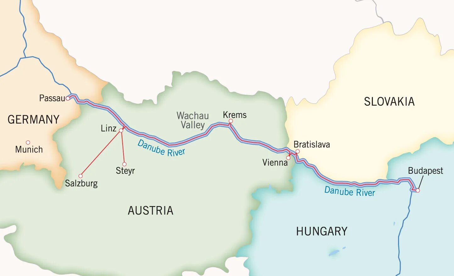 Страны через которые протекает дунай. Река Дунай на карте Германии. Река Дунай Братислава. Река Дунай на карте. Дунай в Австрии на карте.