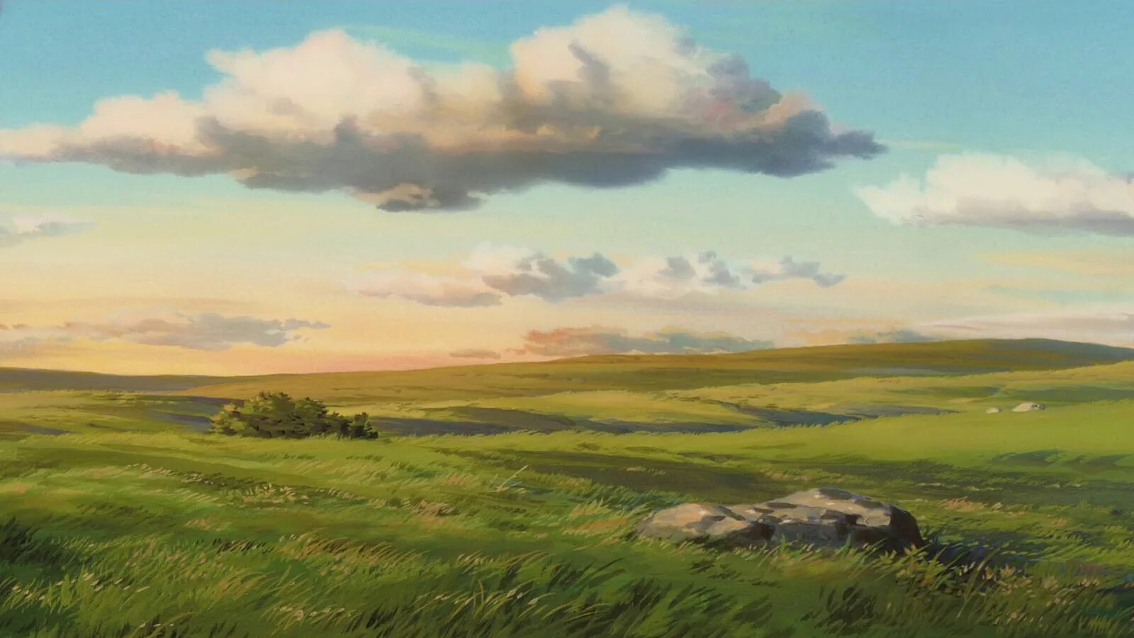 Панорамные пейзажи живопись. Степь фэнтези. Поле референс. Аниме пейзаж. Равнина арт.