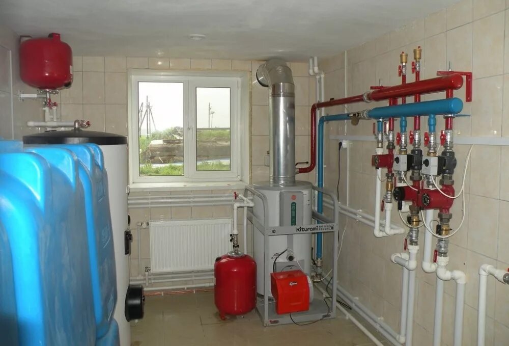 Расположение котла в котельной частного дома Установка газового котла: можно ли монтировать своими руками