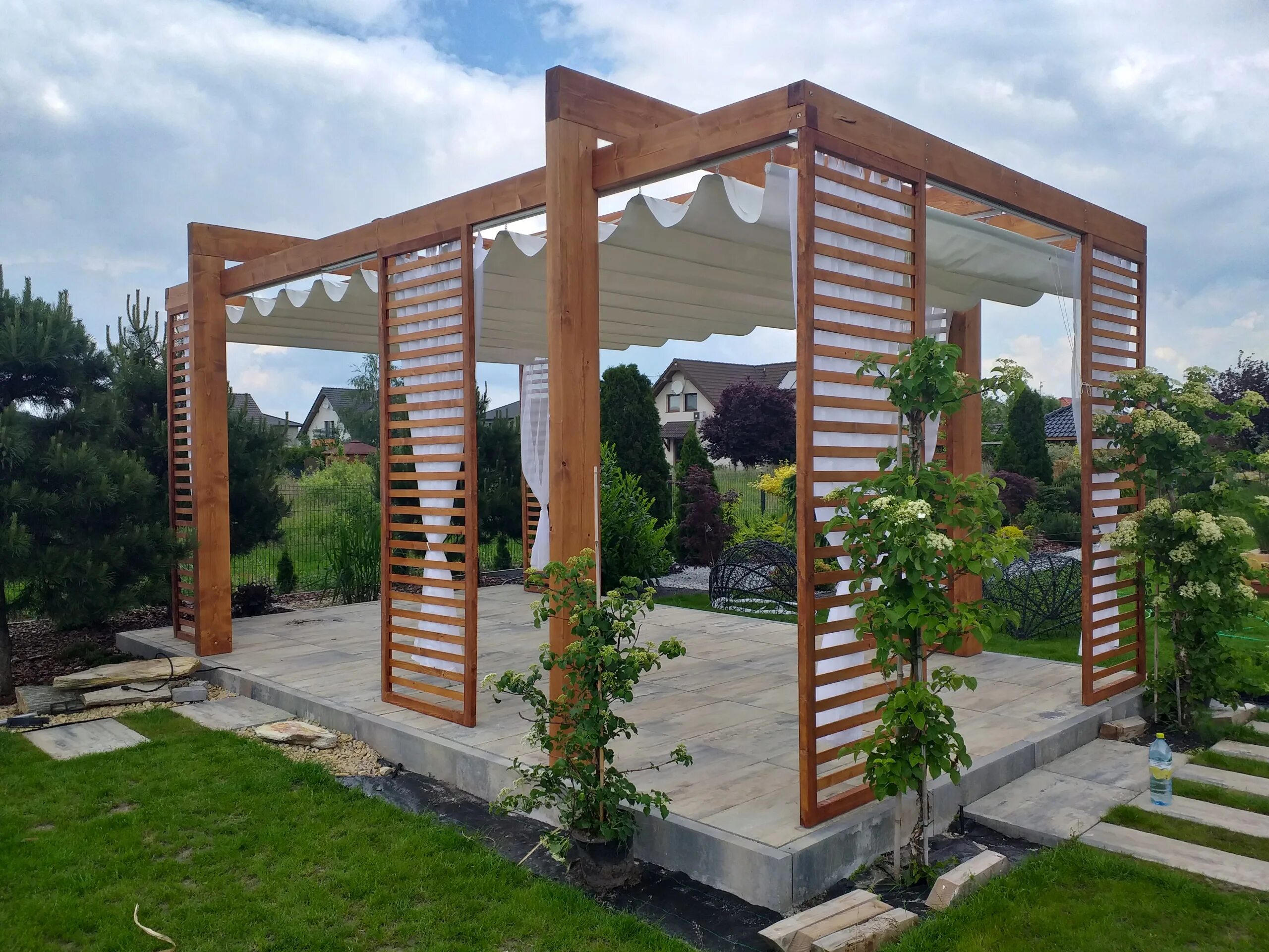 Outdoor Living Today Breeze 8 Ft. W x 10 Ft. D Cedar Pergola & Reviews Wayfair O