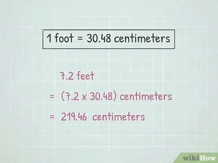 7 foot in cm