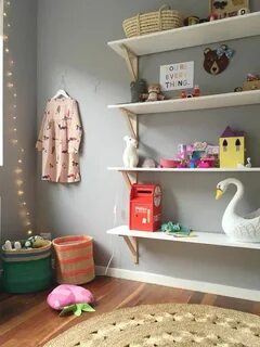 Children shelves feet