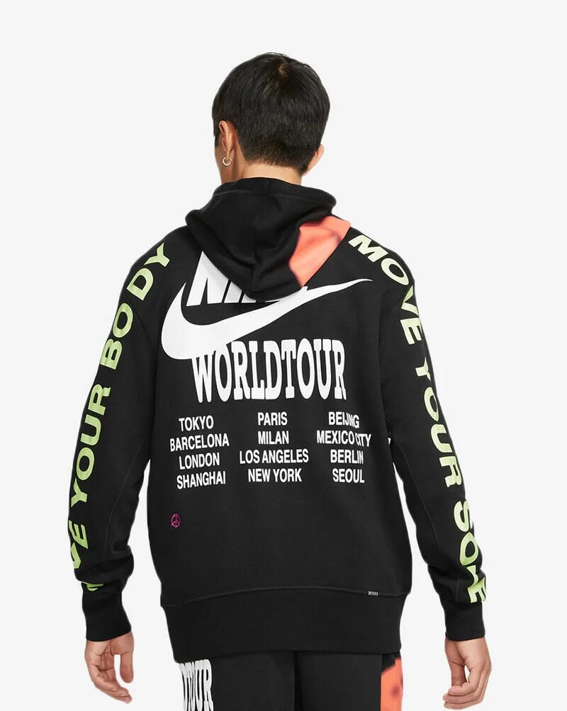 Ss world tour купить. Nike World Tour Hoodie. Кофта Nike World Tour. Hoodie Nike World Tour Black. World Tour Nike толстовка.