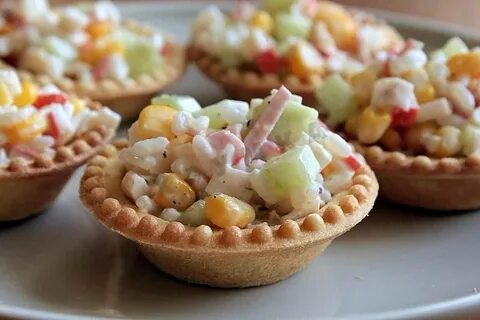Тарталетки с палочками