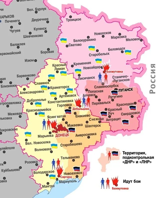 Донецк область на карте россии. Карта Луганской и Донецкой областей подробная. Границы Донецкой и Луганской областей на карте. Карта Луганской и Донецкой области на карте. Карта Донецкой области и Луганской области.