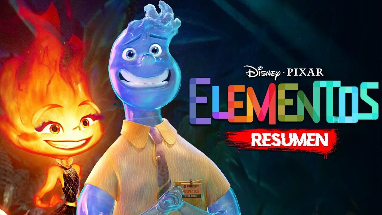 Эмбер элементаль. Elemental эмбер. elemental 2025 poster.