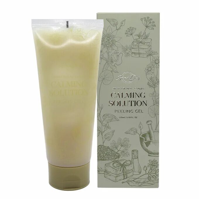 Calming solution. Пилинг-гель grace day melaiser peeling gel 180 ml. [grace day] пилинг-гель успокаивающий grace day calming solution peeling gel, 180 мл. пилинг гель для лица calming solution peeling gel 180ml (grace day). grace day anti-dust peeling gel.