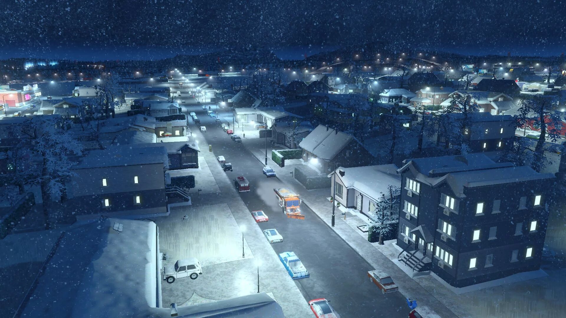 Cities Skylines - Snowfall. Сити Скайлайн Snowfall. Cities Skylines Найт Сити. Cities Skylines зима. Loading cities