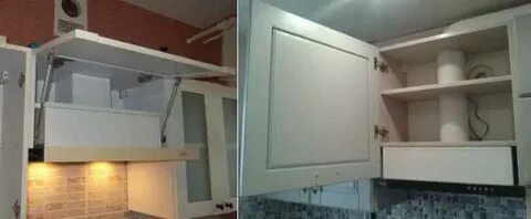 Кухня шкафы вытяжка размеры