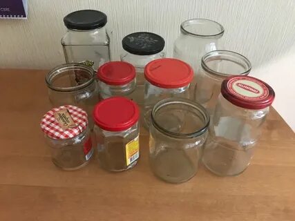 Банки пустые стеклянные