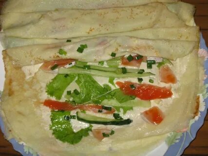 Блинчики с пекинской капустой