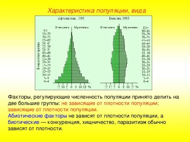 Подсчет плотности популяции. Подсчет плотности популяции