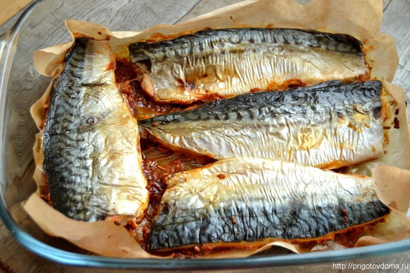 Самый простой рецепт скумбрии
