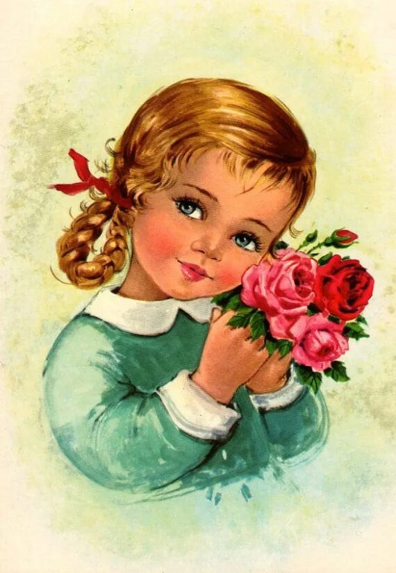 FREE ViNTaGE DiGiTaL STaMPS**: Free Retro Image Sweet Umbrella Gal Retro image