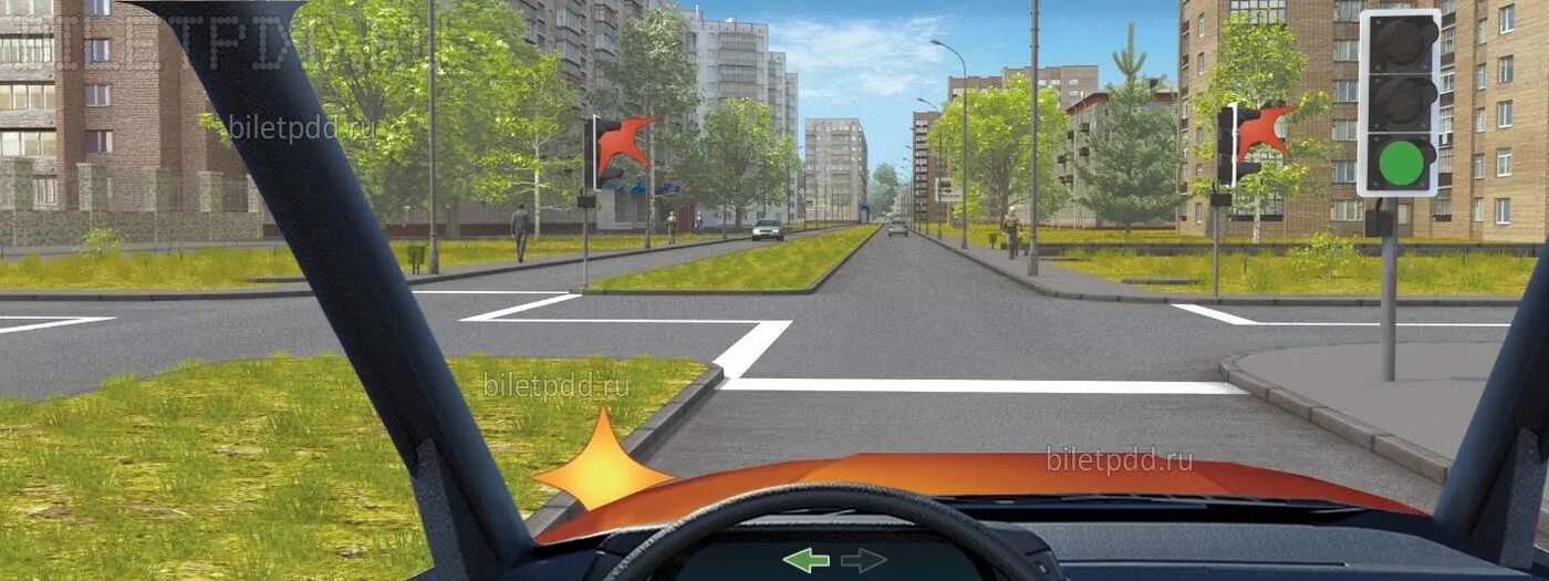 Вы намерены выполнить поворот налево